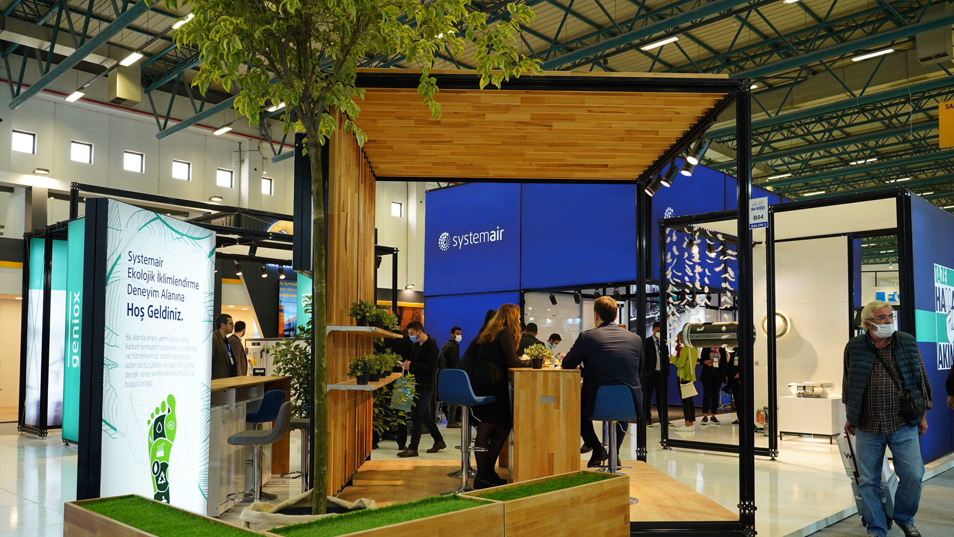 systemair 2021 hsk sodex kiralik modüler stand