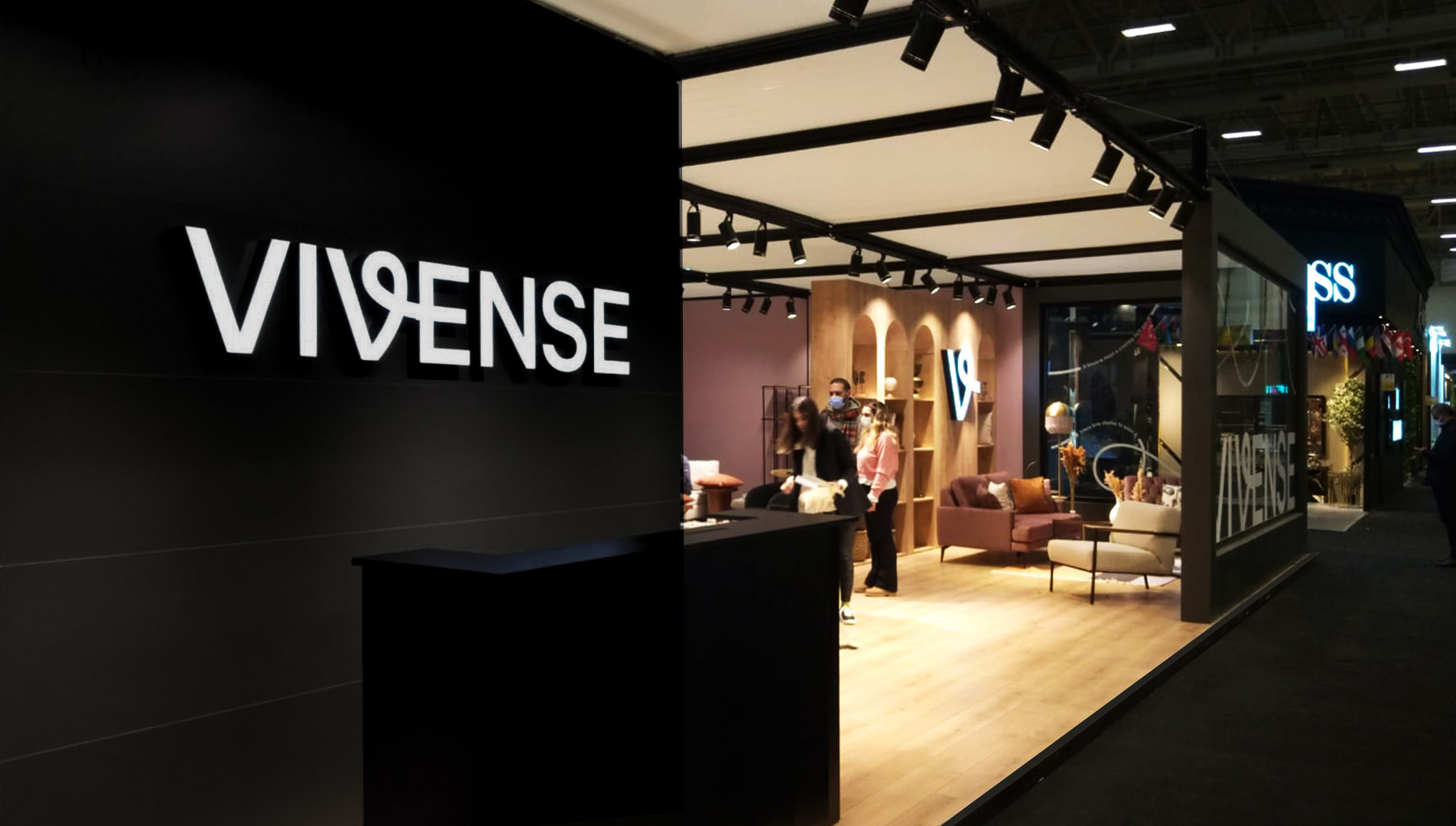 kiralik modüler stand fuar plusstand vivense mobilya fuari 1